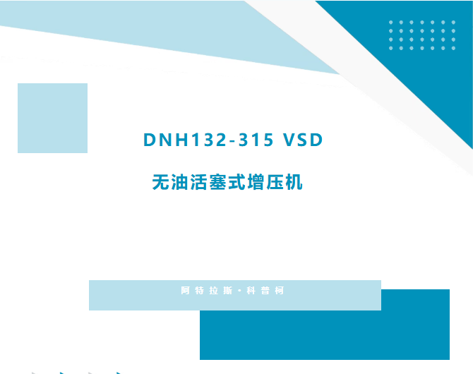 低噪高能适应性强！DNH132-315无油活塞增压机适配多元工艺场景